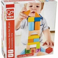 Hape Ξύλινα Τουβλάκια Με Αριθμούς 20 Τεμάχια (E8388) -Επιτραπέζια παιχνίδια & κάρτες Εκπτώσεις 695535 2