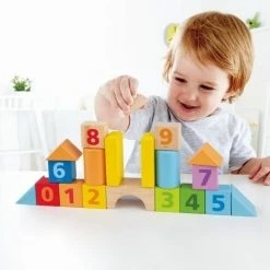 Hape Ξύλινα Τουβλάκια Με Αριθμούς 20 Τεμάχια (E8388) -Επιτραπέζια παιχνίδια & κάρτες Εκπτώσεις 695535 4