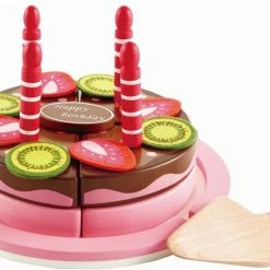 Hape Διόροφη Τούρτα Γενεθλίων Με Κεράκια Και Ευχετήρια Κάρτα (E3140)