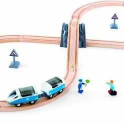 Hape Κλασικός Σιδηρόδρομος Με Σήμανση (E3729A) -Επιτραπέζια παιχνίδια & κάρτες Εκπτώσεις 695539 1