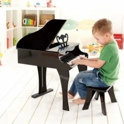Hape Το Μεγάλο Μου Πιάνο Με 30 Πλήκτρα Και Καρεκλάκι (E0320) -Επιτραπέζια παιχνίδια & κάρτες Εκπτώσεις 695543 1