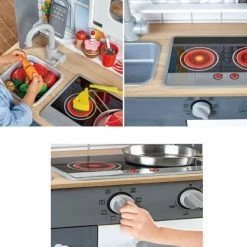 Hape Ξύλινη Κουζίνα Με Φώτα Και Ήχους (E3166) -Επιτραπέζια παιχνίδια & κάρτες Εκπτώσεις 695545 1