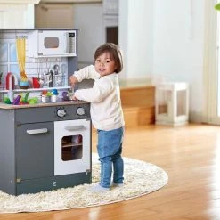 Hape Ξύλινη Κουζίνα Με Φώτα Και Ήχους (E3166) -Επιτραπέζια παιχνίδια & κάρτες Εκπτώσεις 695545 2