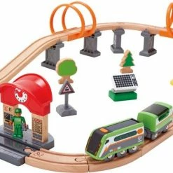 Hape Ηλιακός Σιδηρόδρομος (E3762) -Επιτραπέζια παιχνίδια & κάρτες Εκπτώσεις 695549 1