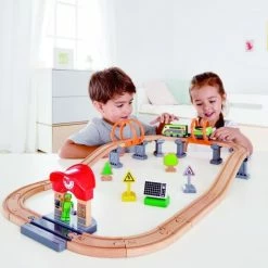 Hape Ηλιακός Σιδηρόδρομος (E3762) -Επιτραπέζια παιχνίδια & κάρτες Εκπτώσεις 695549 2