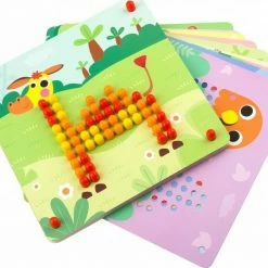 Tooky Toys Ξύλινο Μωσαϊκό Με Καρφάκια (TL002)