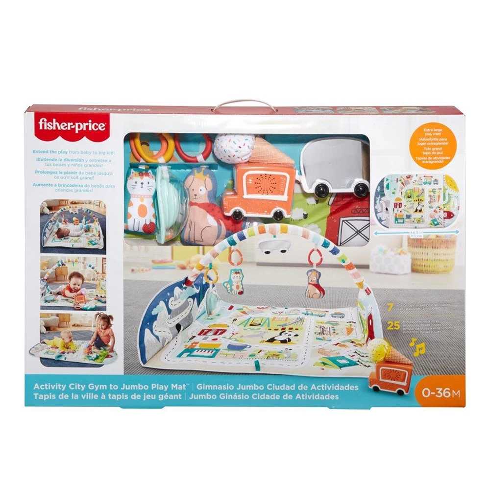 Fisher Price Γυμναστήριο Δραστηριοτήτων – Grow With Me (GJD41) 4 Fisher Price Γυμναστήριο Δραστηριοτήτων – Grow With Me (GJD41) - Image 2