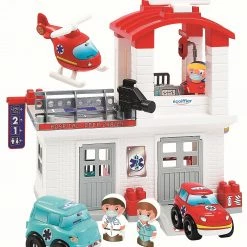 Ecoiffier Τουβλάκια Abrick Νοσοκομείο 60 τμχ (2998)